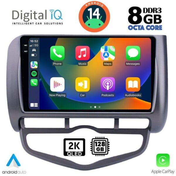 DIGITAL IQ BXF 8210_CPAA CLIMA (9inc) MULTIMEDIA TABLET for HONDA JAZZ mod. 2002-2008 - Image 2
