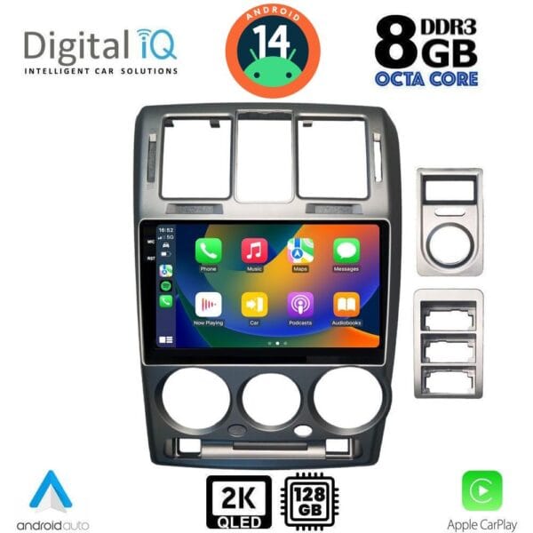 DIGITAL IQ BXF 8222_CPAA (9inc) MULTIMEDIA TABLET for HYUNDAI GETZ mod. 2002-2011 - Image 2