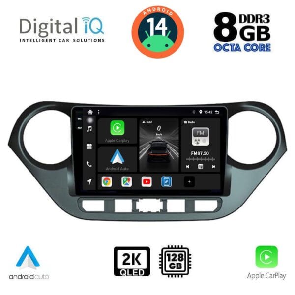 AIN-139819 - Digital iQ - DIGITAL IQ BXF 11224_CPAA (9inc) MULTIMEDIA TABLET for HYUNDAI i10 mod. 2014-2020 - ALL IN POINT - LEFKELIS.GR