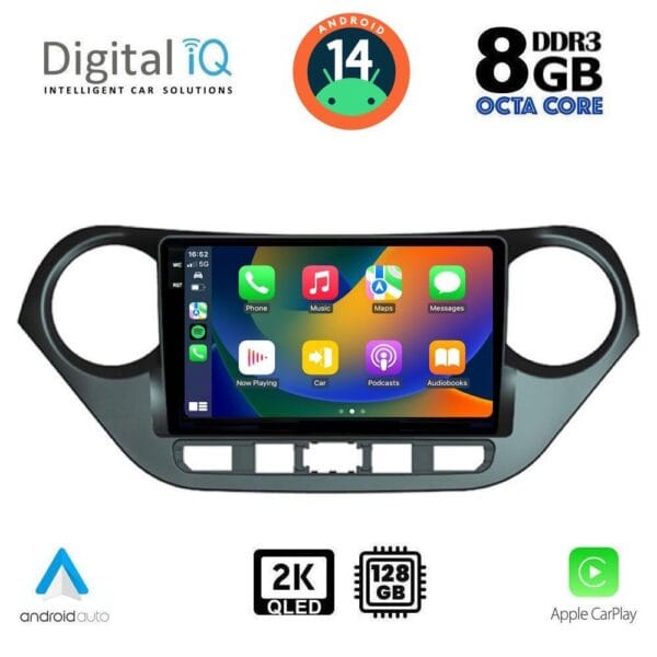 DIGITAL IQ BXF 8224_CPAA (9inc) MULTIMEDIA TABLET for HYUNDAI i10 mod. 2014-2020 - Image 2