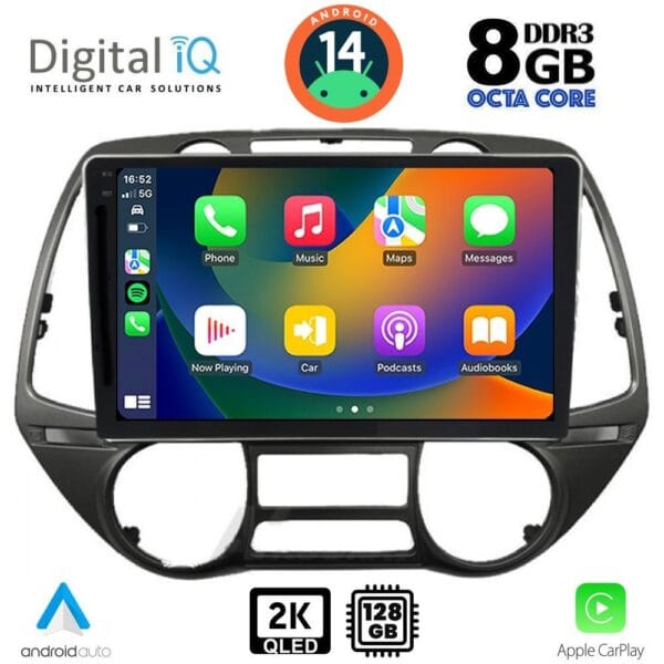DIGITAL IQ BXF 11226_CPAA (9inc) MULTIMEDIA TABLET for HYUNDAI i20 mod. 2008-2013 - Image 2