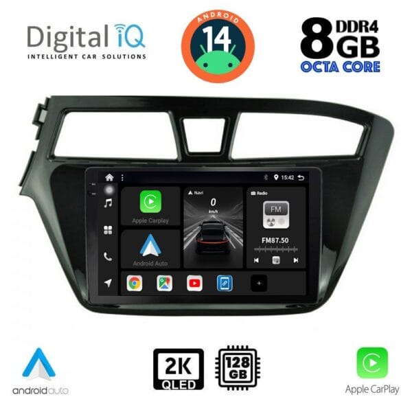 AIN-139962 - Digital iQ - DIGITAL IQ BXF 11229_CPAA (9inc) MULTIMEDIA TABLET for HYUNDAI i20 mod. 2014-2018 - ALL IN POINT - LEFKELIS.GR
