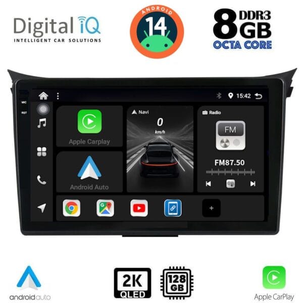 AIN-139826 - Digital iQ - DIGITAL IQ BXF 11232_CPAA (9inc) MULTIMEDIA TABLET for HYUNDAI i30 mod. 2012-2017 - ALL IN POINT - LEFKELIS.GR