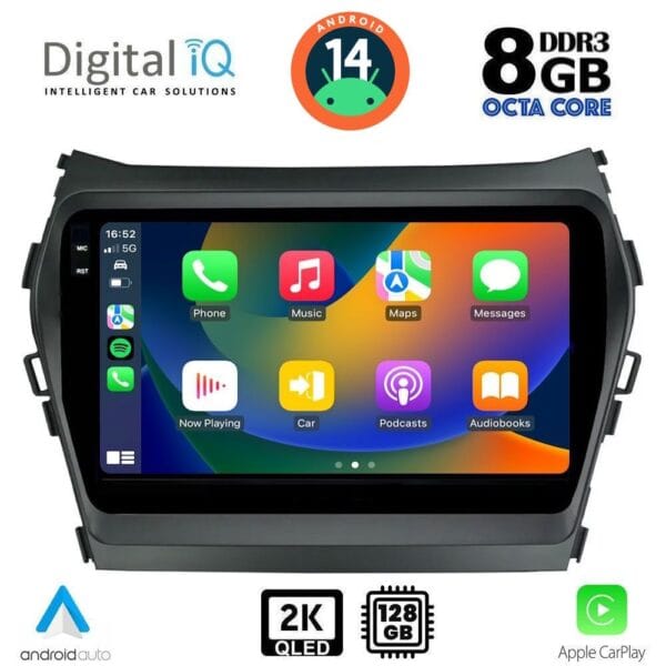 DIGITAL IQ BXF 8238_CPAA (9inc) MULTIMEDIA TABLET for HYUNDAI IX45 mod. 2013-2017 - Image 2
