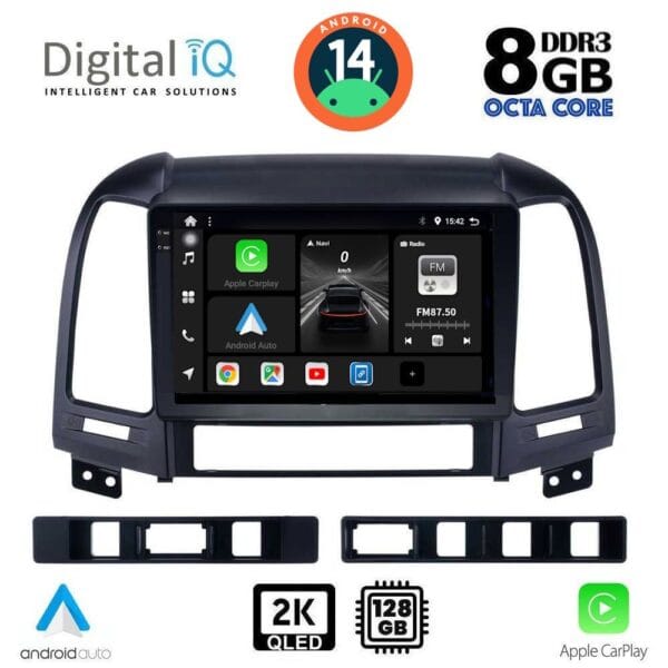AIN-139827 - Digital iQ - DIGITAL IQ BXF 11239_CPAA (9inc) MULTIMEDIA TABLET for HYUNDAI SANTA FE mod. 2005-2013 - ALL IN POINT - LEFKELIS.GR