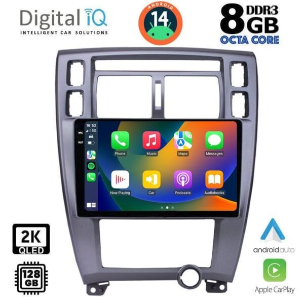 DIGITAL IQ BXF 8241_CPAA (10inc) MULTIMEDIA TABLET for HYUNDAI TUSCON mod. 2004-2010 - Image 2