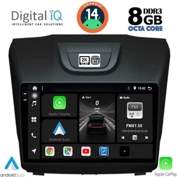 AIN-139830 - Digital iQ - DIGITAL IQ BXF 11255_CPAA (9inc) MULTIMEDIA TABLET for ISUZU DMAX mod. 2012> - ALL IN POINT - LEFKELIS.GR