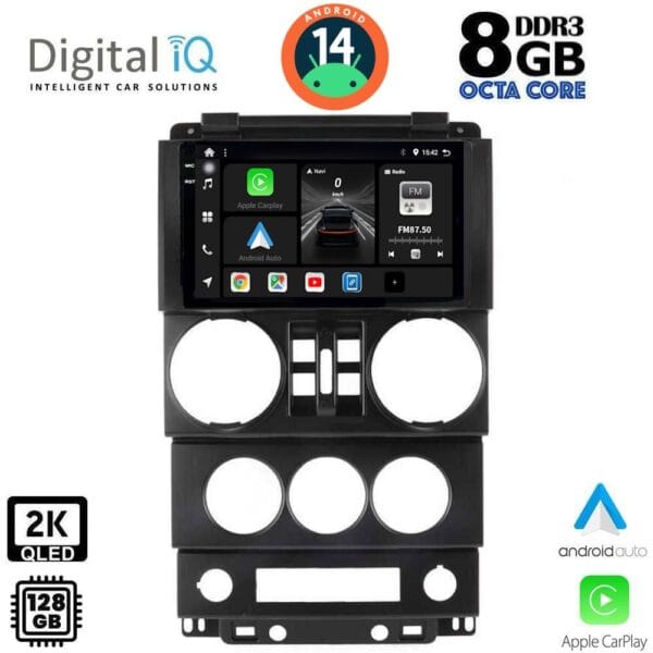 AIN-139966 - Digital iQ - DIGITAL IQ BXF 11294_CPAA (9inc) MULTIMEDIA TABLET for JEEP WRANGLER mod. 2006-2011 - ALL IN POINT - LEFKELIS.GR