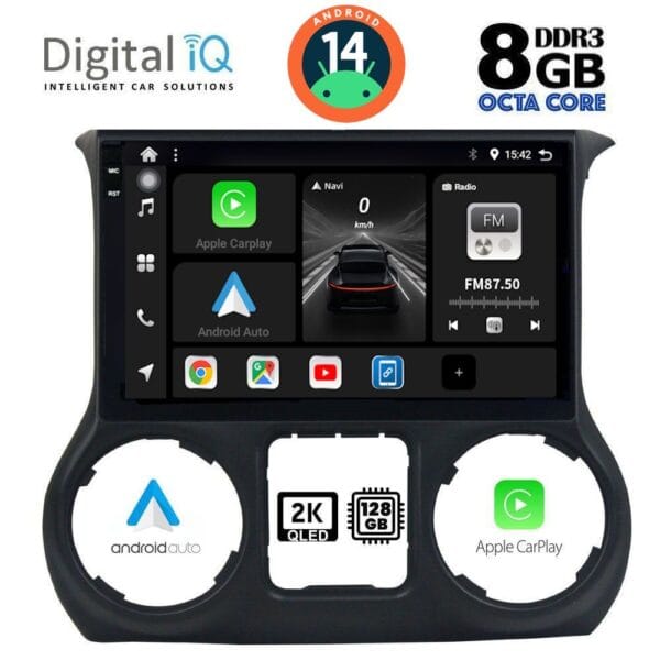 AIN-139584 - Digital iQ - DIGITAL IQ BXF 11295_CPAA (10inc) MULTIMEDIA TABLET for JEEP WRANGLER mod. 2011-2014 - ALL IN POINT - LEFKELIS.GR