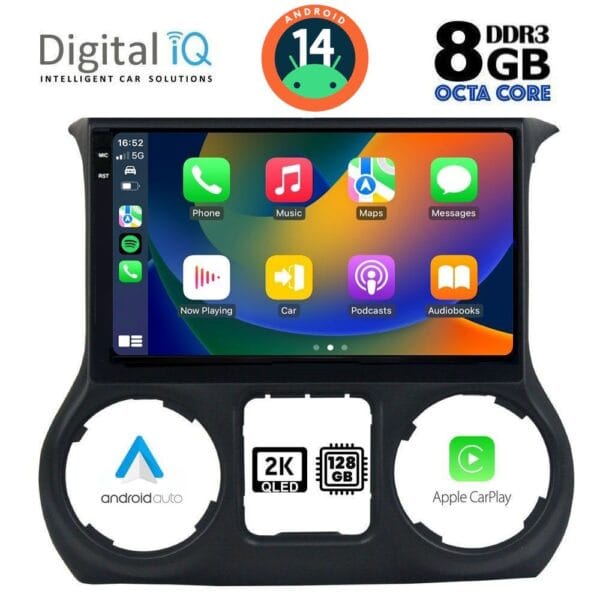 DIGITAL IQ BXF 8295_CPAA (10inc) MULTIMEDIA TABLET for JEEP WRANGLER mod. 2011-2014 - Image 2