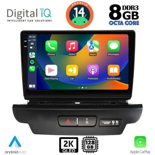DIGITAL IQ BXF 8304_CPAA (9inc) MULTIMEDIA TABLET for KIA CEED - XCEED mod. 2018-2022 - Image 2