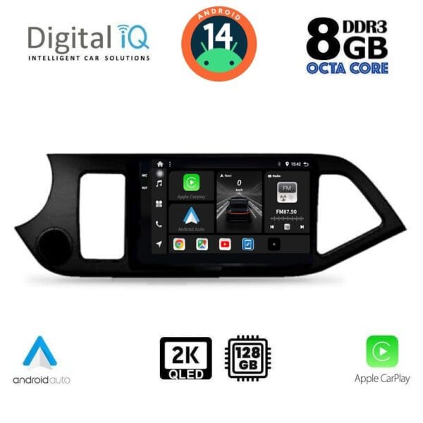 AIN-139838 - Digital iQ - DIGITAL IQ BXF 11308_CPAA (9inc) MULTIMEDIA TABLET for KIA PICANTO mod. 2011-2017 - ALL IN POINT - LEFKELIS.GR