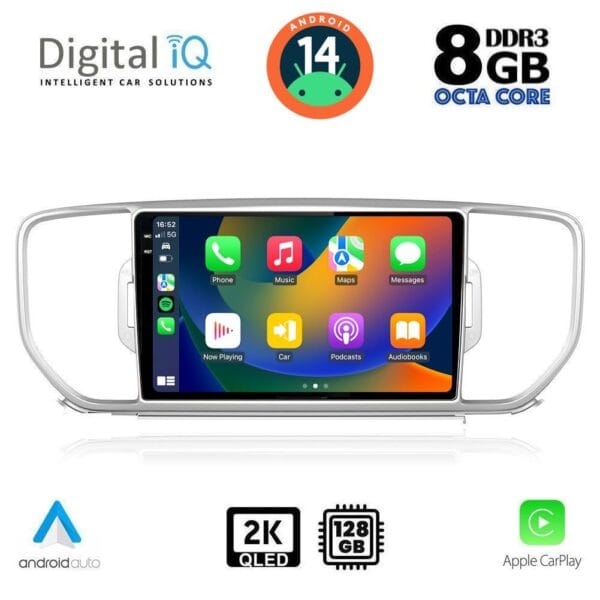 DIGITAL IQ BXF 11326_CPAA (9inc) MULTIMEDIA TABLET for KIA SPORTAGE mod. 2015-2018 - Image 2