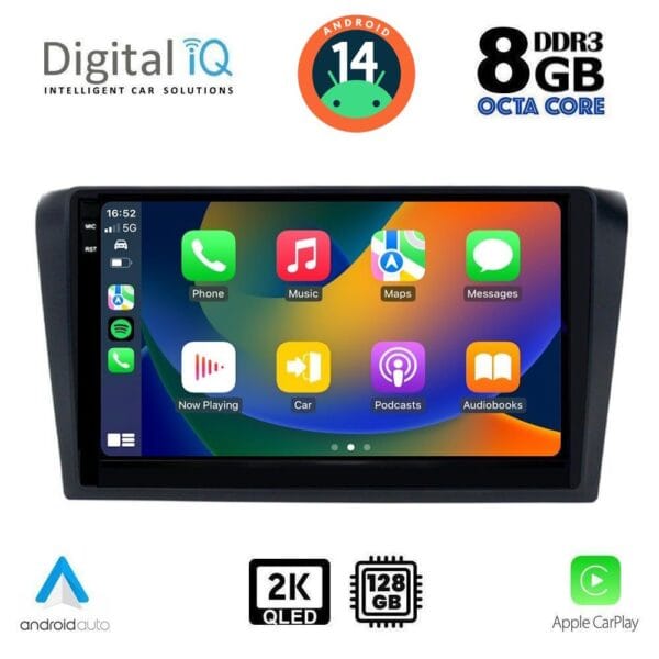 DIGITAL IQ BXF 8365_CPAA (9inc) MULTIMEDIA TABLET for MAZDA 3 mod. 2003-2008 - Image 2