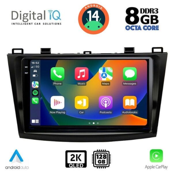 DIGITAL IQ BXF 8366_CPAA (9inc) MULTIMEDIA TABLET for MAZDA 3 mod. 2009-2014 - Image 2