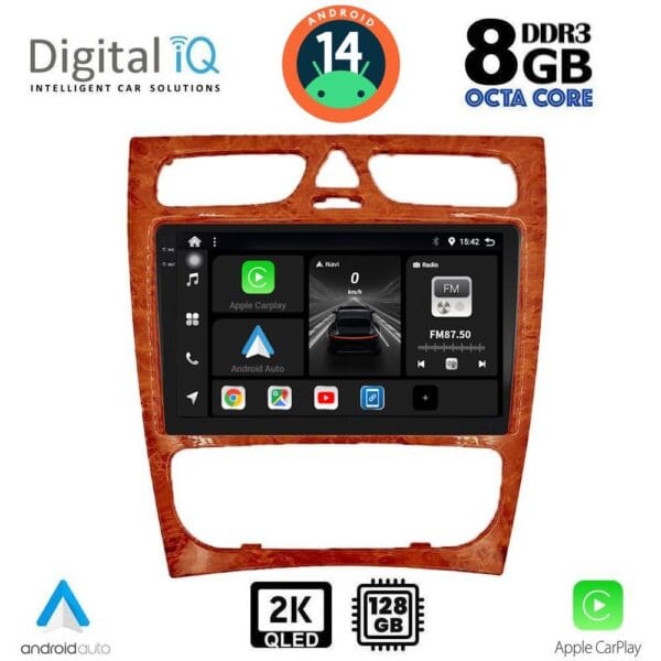 AIN-139678 - Digital iQ - DIGITAL IQ BXF 11402CH_CPAA (9inc) MULTIMEDIA TABLET for MERCEDES C (W203) mod. 1999-2004 - ALL IN POINT - LEFKELIS.GR