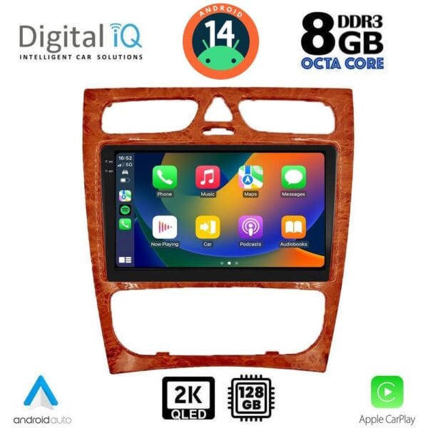DIGITAL IQ BXF 11402CH_CPAA (9inc) MULTIMEDIA TABLET for MERCEDES C (W203) mod. 1999-2004 - Image 2