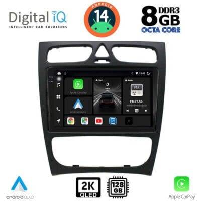 AIN-139863 - Digital iQ - DIGITAL IQ BXF 11402_CPAA (9inc) MULTIMEDIA TABLET for MERCEDES C (W203) mod. 1999-2004 - ALL IN POINT - LEFKELIS.GR