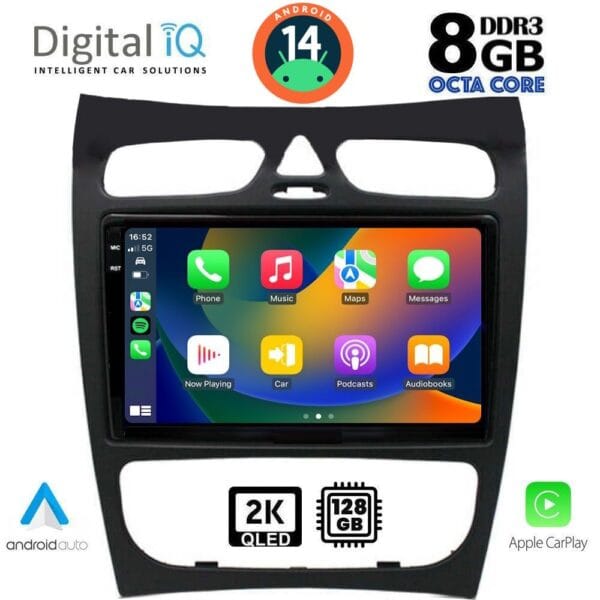 DIGITAL IQ BXF 11406_CPAA (9inc) MULTIMEDIA TABLET for MERCEDES CLK (W209) mod. 2000-2004 - Image 2