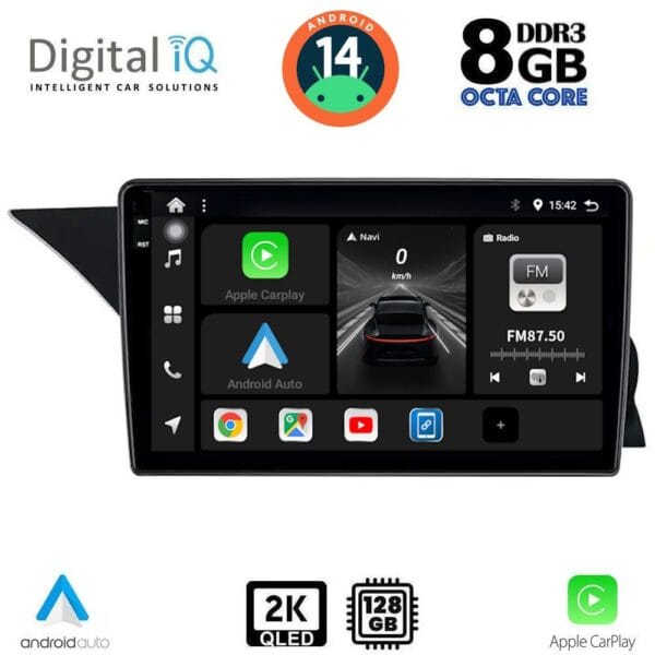 AIN-139650 - Digital iQ - DIGITAL IQ BXF 11411_CPAA (9inc) (NTG 4.0) MULTIMEDIA TABLET for MERCEDES GLK (X204) mod. 2008-2012 - ALL IN POINT - LEFKELIS.GR