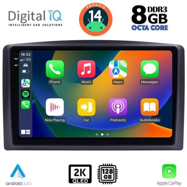 DIGITAL IQ BXF 8421_CPAA (10inc) MULTIMEDIA TABLET for MERCEDES VITO – VIANO (W447) mod. 2015-2022 - Image 2