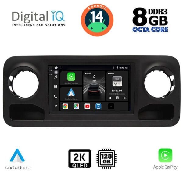 AIN-139573 - Digital iQ - DIGITAL IQ BXF 11424_CPAA (10inc) MULTIMEDIA TABLET for MERCEDES SPRINTER mod. 2018> - ALL IN POINT - LEFKELIS.GR