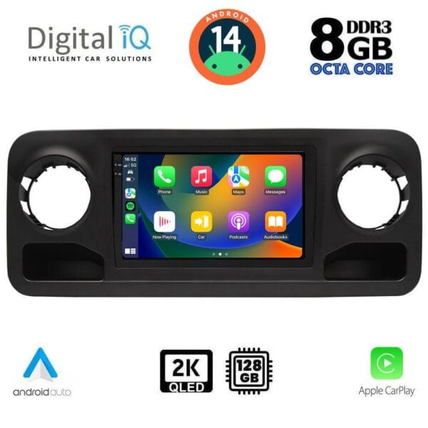DIGITAL IQ BXF 8424_CPAA (10inc) MULTIMEDIA TABLET for MERCEDES SPRINTER mod. 2018> - Image 2