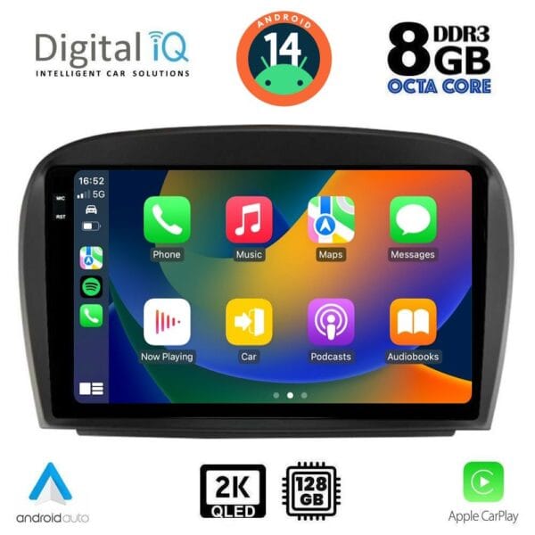 DIGITAL IQ BXF 8427_CPAA (9inc) MULTIMEDIA TABLET for MERCEDES SL (R230) FACELIFT mod. 2006-2012 - Image 2