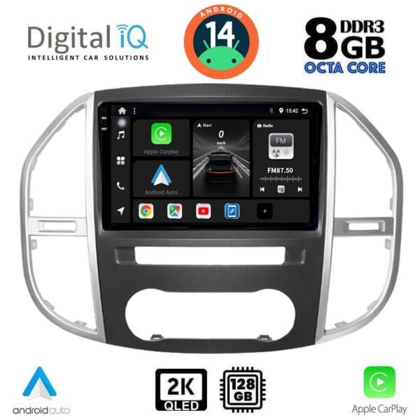 AIN-139572 - Digital iQ - DIGITAL IQ BXF 11429_CPAA (10inc) MULTIMEDIA TABLET for MERCEDES VITO – VIANO (W447) mod. 2015> - ALL IN POINT - LEFKELIS.GR