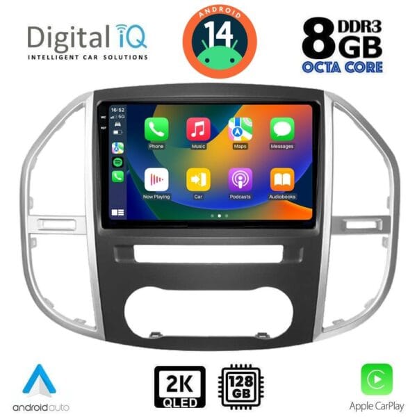 DIGITAL IQ BXF 11429_CPAA (10inc) MULTIMEDIA TABLET for MERCEDES VITO – VIANO (W447) mod. 2015> - Image 2