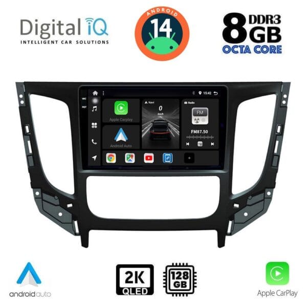 AIN-139873 - Digital iQ - DIGITAL IQ BXF 11437_CPAA CLIMA (9inc) MULTIMEDIA TABLET for MITSUBISHI L200 mod. 2015> - ALL IN POINT - LEFKELIS.GR