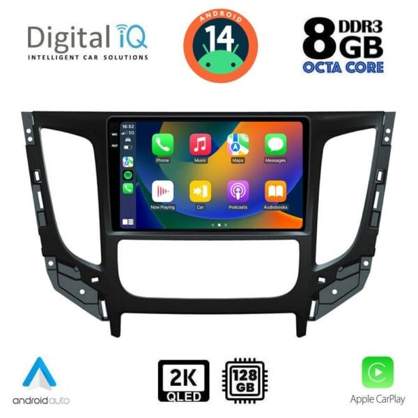 DIGITAL IQ BXF 8437_CPAA CLIMA (9inc) MULTIMEDIA TABLET for MITSUBISHI L200 mod. 2015> - Image 2