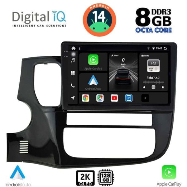 AIN-139876 - Digital iQ - DIGITAL IQ BXF 11443_CPAA (10inc) MULTIMEDIA TABLET for MITSUBISHI OUTLANDER mod. 2013-2020 - ALL IN POINT - LEFKELIS.GR