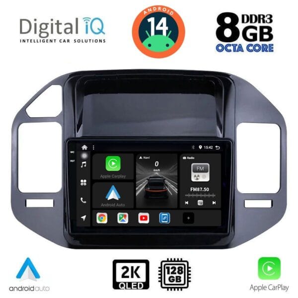 AIN-139957 - Digital iQ - DIGITAL IQ BXF 11444_CPAA (9inc) MULTIMEDIA TABLET for MITSUBISHI PAJERO mod. 1999-2006 - ALL IN POINT - LEFKELIS.GR