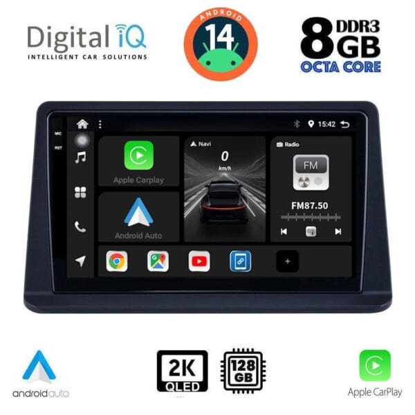 AIN-139986 - Digital iQ - DIGITAL IQ BXF 11435_CPAA (9inc) MULTIMEDIA TABLET for MITSUBISHI COLT mod. 2013-2023 - ALL IN POINT - LEFKELIS.GR