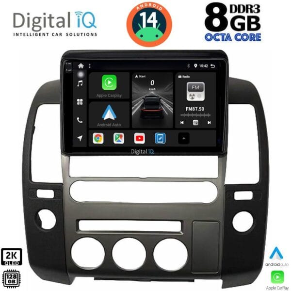 AIN-140001 - Digital iQ - DIGITAL IQ BXF 11454_CPAA (ORIG.NAVI) (9inc) MULTIMEDIA TABLET for NISSAN NAVARA D40 mod. 2006-2011 με Original Navi - ALL IN POINT - LEFKELIS.GR