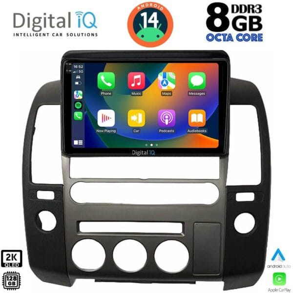 DIGITAL IQ BXF 11454_CPAA (ORIG.NAVI) (9inc) MULTIMEDIA TABLET for NISSAN NAVARA D40 mod. 2006-2011 με Original Navi - Image 2