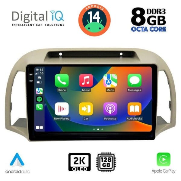 DIGITAL IQ BXF 8457_CPAA (9inc) MULTIMEDIA TABLET for NISSAN MICRA K12 mod. 2002-2010 - Image 2