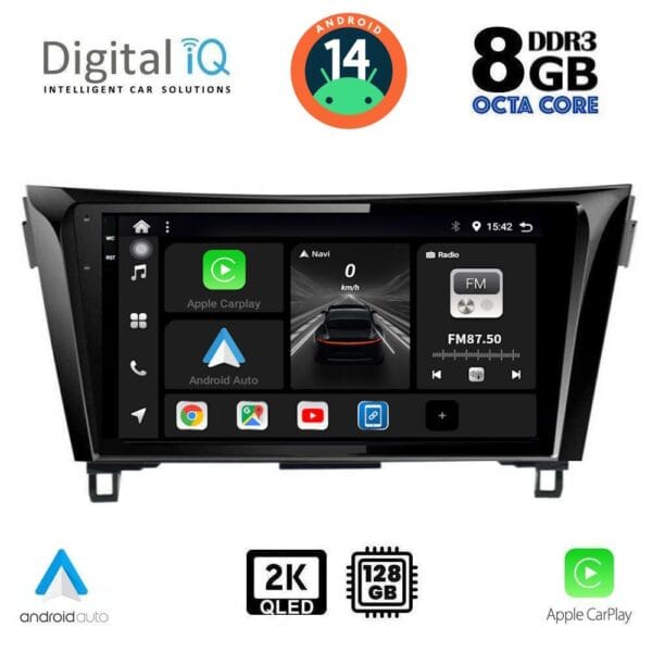 AIN-139561 - Digital iQ - DIGITAL IQ BXF 11468_CPAA (10inc) MULTIMEDIA TABLET for NISSAN QASHQAI - XTRAIL mod. 2014-2021 - ALL IN POINT - LEFKELIS.GR