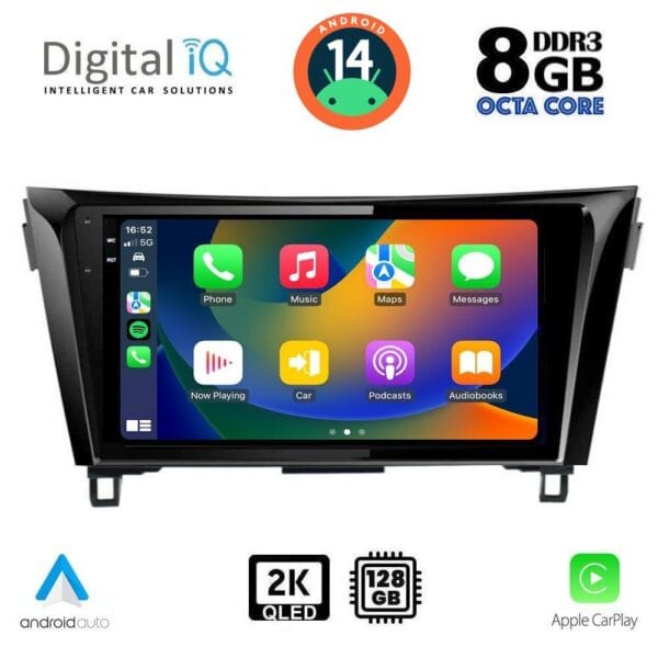 DIGITAL IQ BXF 11468_CPAA (10inc) MULTIMEDIA TABLET for NISSAN QASHQAI - XTRAIL mod. 2014-2021 - Image 2