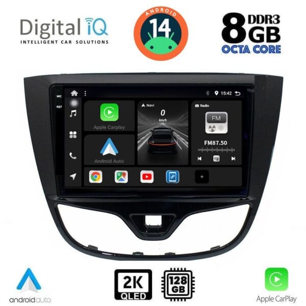 AIN-139555 - Digital iQ - DIGITAL IQ BXF 11489_CPAA (10inc) MULTIMEDIA TABLET for OPEL KARL mod. 2014-2019 - ALL IN POINT - LEFKELIS.GR