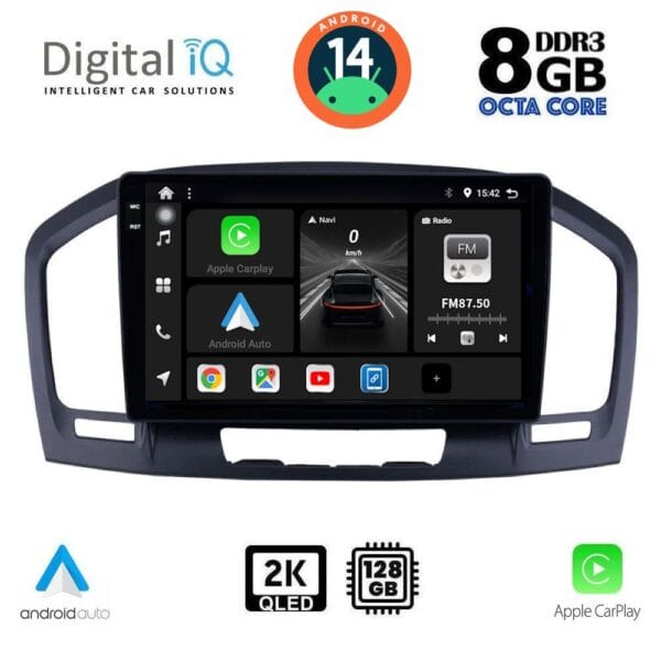 AIN-139889 - Digital iQ - DIGITAL IQ BXF 11491_CPAA (9inc) MULTIMEDIA TABLET for OPEL INSIGNIA  mod.2008-2013 - ALL IN POINT - LEFKELIS.GR
