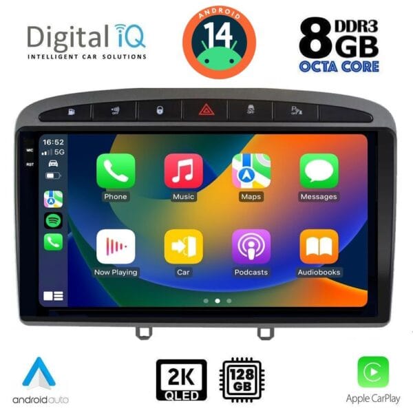 DIGITAL IQ BXF 11513_CPAA (9inc) MULTIMEDIA TABLET for PEUGEOT 308 mod.2007-2012 - RCZ mod.2009-2015 - Image 2