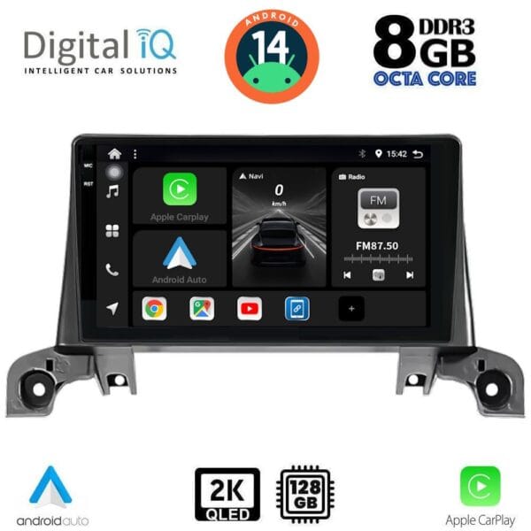 AIN-139655 - Digital iQ - DIGITAL IQ BXF 11519_CPAA (9inc) MULTIMEDIA TABLET for PEUGEOT 3008 - 5008 mod. 2016> - ALL IN POINT - LEFKELIS.GR