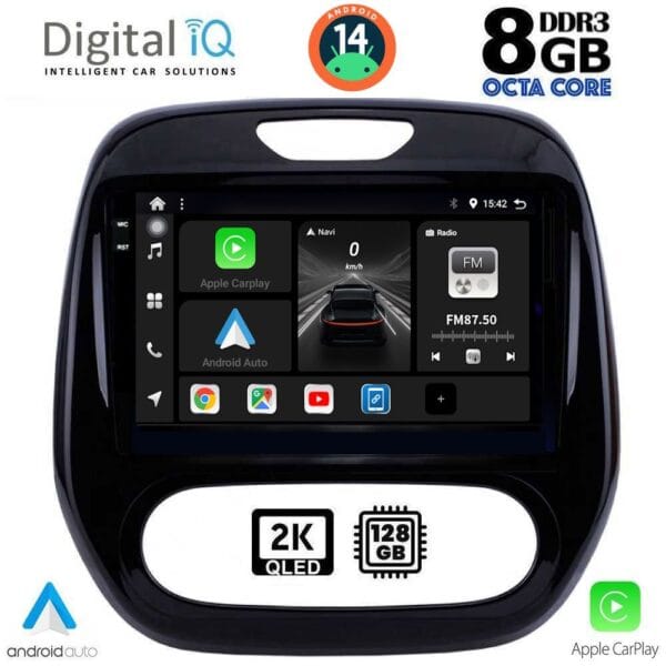 AIN-139902 - Digital iQ - DIGITAL IQ BXF 11542_CPAA (9inc) MULTIMEDIA TABLET for RENAULT CAPTUR mod. 2013-2019 - ALL IN POINT - LEFKELIS.GR
