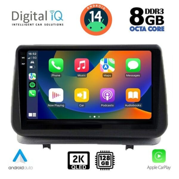 DIGITAL IQ BXF 8543_CPAA (9inc) MULTIMEDIA TABLET for RENAULT CLIO mod. 2005-2011 - Image 2
