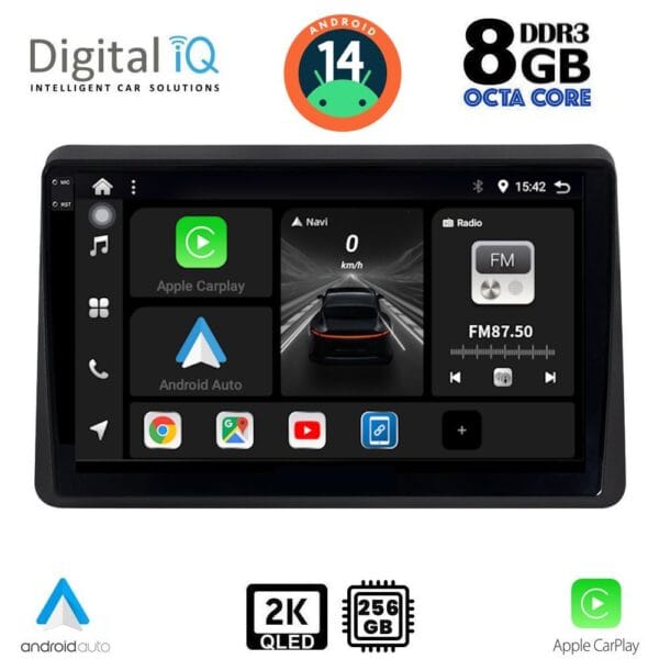 AIN-139552 - Digital iQ - DIGITAL IQ BXF 11553_CPAA (10inc) MULTIMEDIA TABLET for NISSAN NV400 – OPEL MOVANO – RENAULT MASTER mod. 2020> - ALL IN POINT - LEFKELIS.GR
