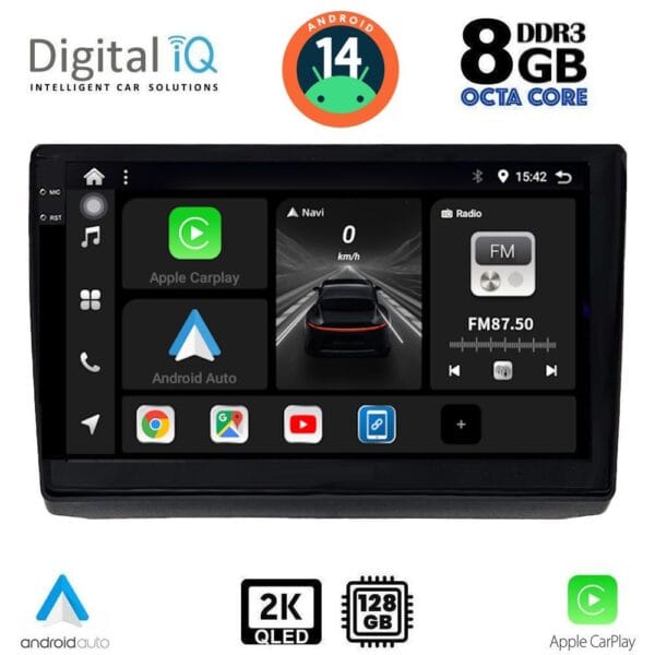 AIN-139550 - Digital iQ - DIGITAL IQ BXF 11558_CPAA (10inc) MULTIMEDIA TABLET for OPEL VIVARO – RENAULT TRAFIC - NISSAN PRIMASTAR mod. 2004-2015 - ALL IN POINT - LEFKELIS.GR