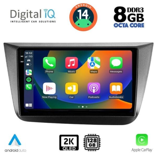 DIGITAL IQ BXF 8570_CPAA (9inc) MULTIMEDIA TABLET for SEAT ALTEA mod. 2004-2015 - Image 2