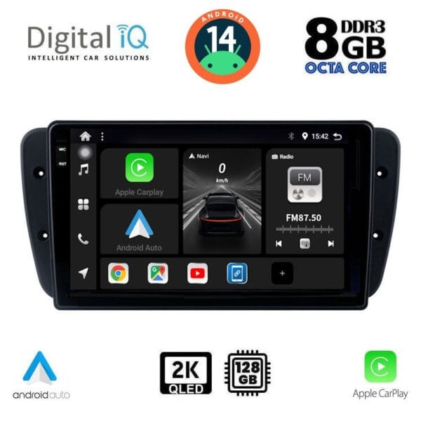 AIN-139908 - Digital iQ - DIGITAL IQ BXF 11571_CPAA (9inc) MULTIMEDIA TABLET for SEAT IBIZA mod. 2008-2015 - ALL IN POINT - LEFKELIS.GR